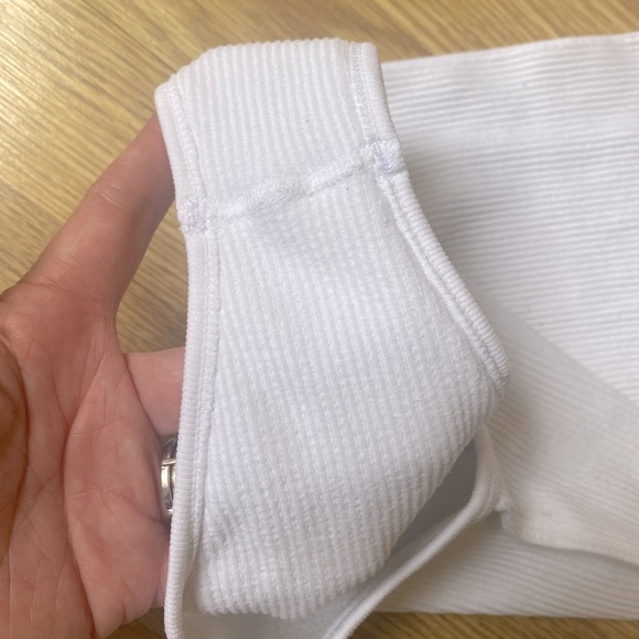 ZARA leotard/ bodysuit white size xsmall EUC - Picture 7 of 10